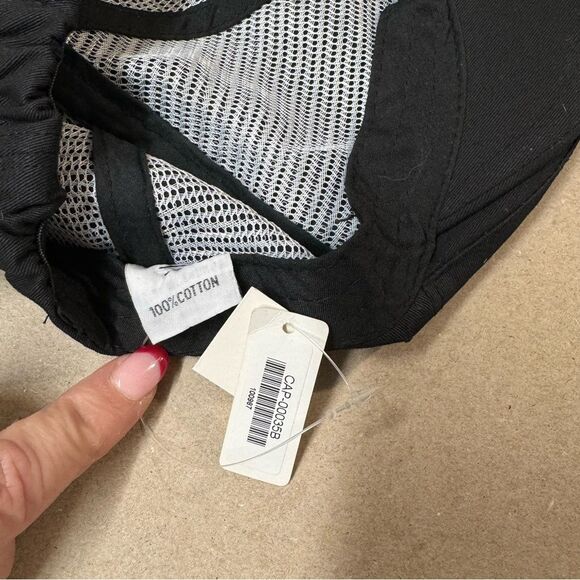 NEWSBOY STYLE HAT - Bling Gothic CROSS - Adult size - One size fits all - Picture 6 of 6